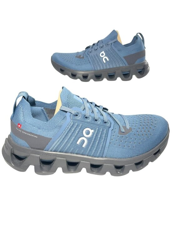 On Running Cloudswift 4 Athletic Shoes Steel/Eclipse Lightweight Men\'s Sz 8 NWB main image 4